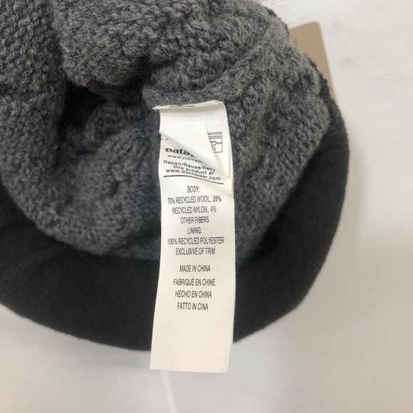 Patagonia Women\'s Honeycomb Knit Beanie \'Noble Grey\' 28996-NGRY OS main image 4